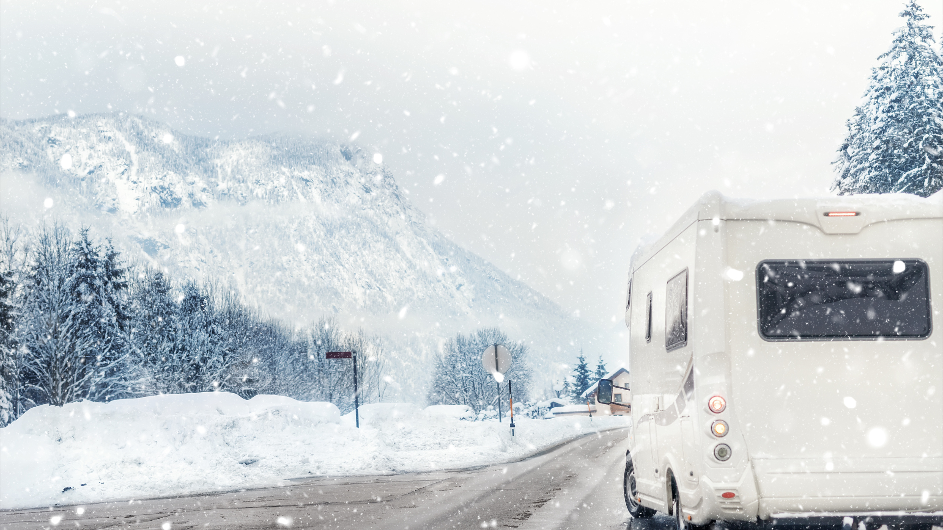 Background text teaser - conseil camping car hiver